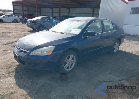 2007 Honda Accord 2.4 Se from USA, damaged, VIN 1HGCM56337A079525